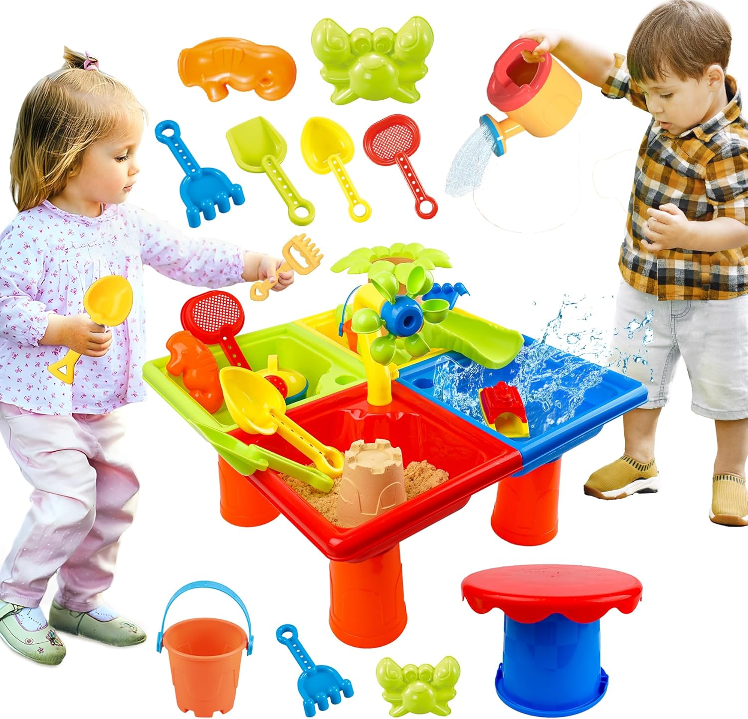 Kids Outdoor Sensory Table - Yeni yürümeye başlayan çocuklar için 25