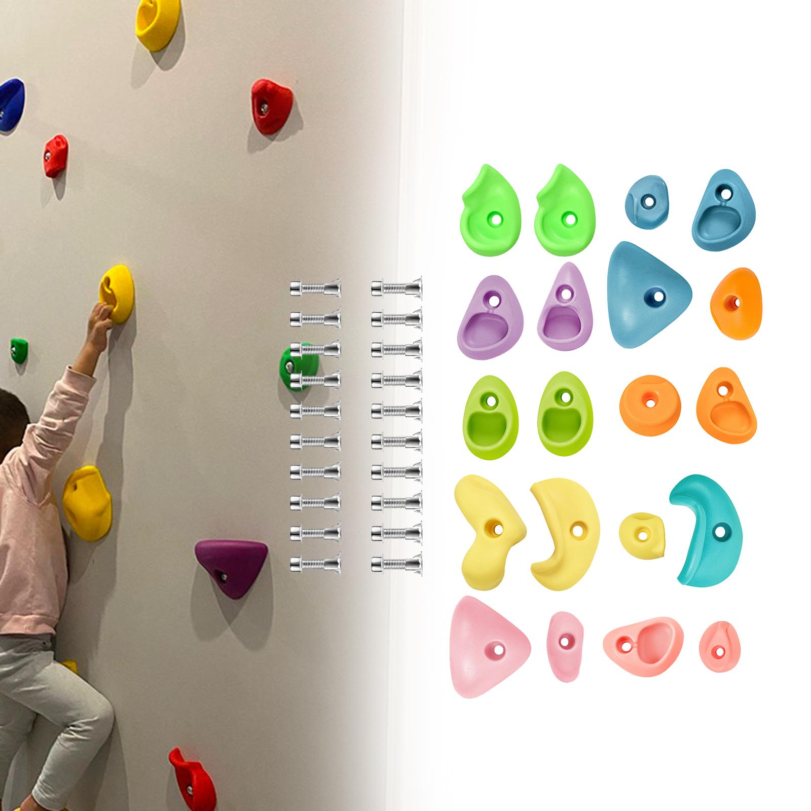 Kids Outdoor Climbing Equipment - Kaya Tırmanışı Tutucuları Kaymaz Tırmanma Taşları