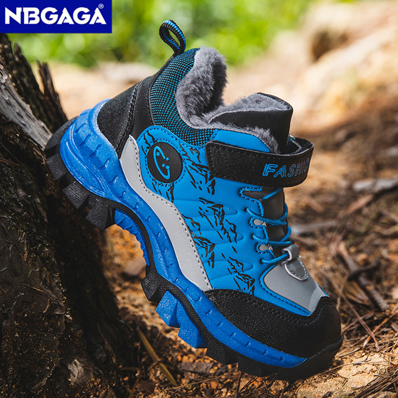 Kids Outdoor Climbing Equipment - Kış çocuk rahat kar yarım çizmeler