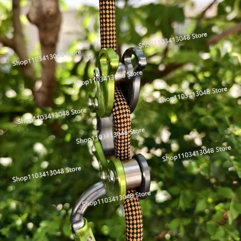 Kids Outdoor Climbing Equipment - Sekiz Halkalı Tırmanma Ağacı Mekanik Tutucu