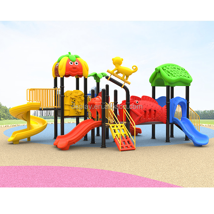 Kids Outdoor Climbing Equipment - Çocuklar İçin Renkli Kaydıraklar ve Yenilikçi