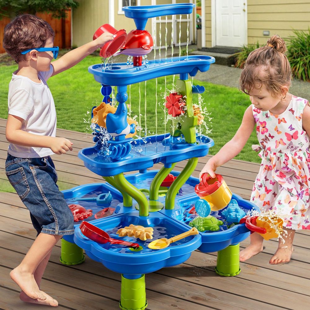 3 4 5 6 7 8 Yaşındaki Çocuklar - Kids Outdoor Sensory Table incelemesi ve fiyatı