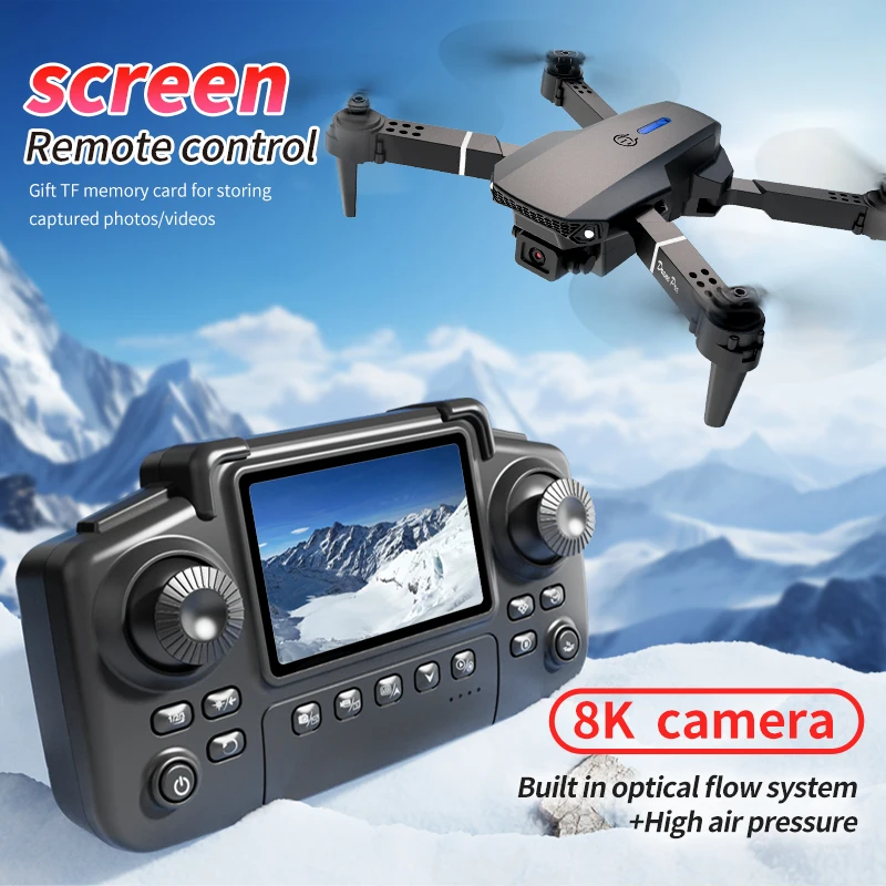 Profesyonel E88 PRO Drone, Ekr - Kids Outdoor Play Equipment incelemesi ve fiyatı