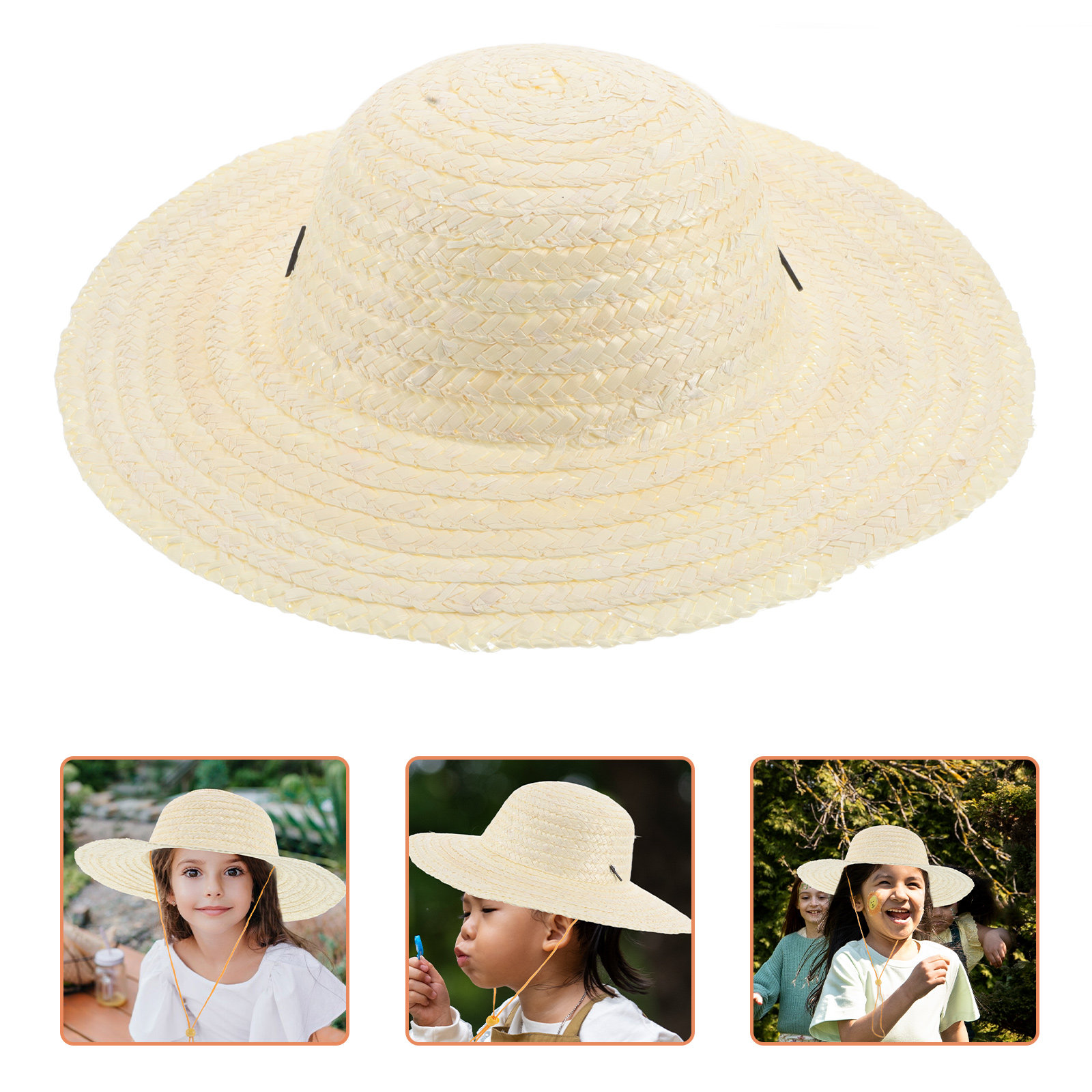 Çocuklar İçin Buğday Samanı Şa - Kids Outdoor Hat incelemesi ve fiyatı
