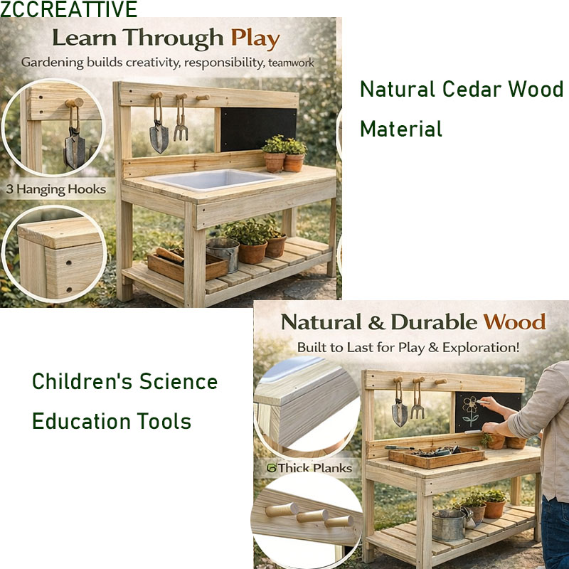 ZCCREATTIVE Çocuklar İçin Ahşa - Kids Outdoor Bench incelemesi ve fiyatı