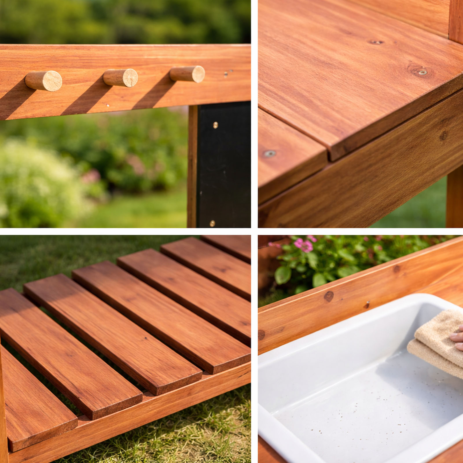 Ahşap Saksı Masaları Çocuklar  - Kids Outdoor Bench incelemesi ve fiyatı