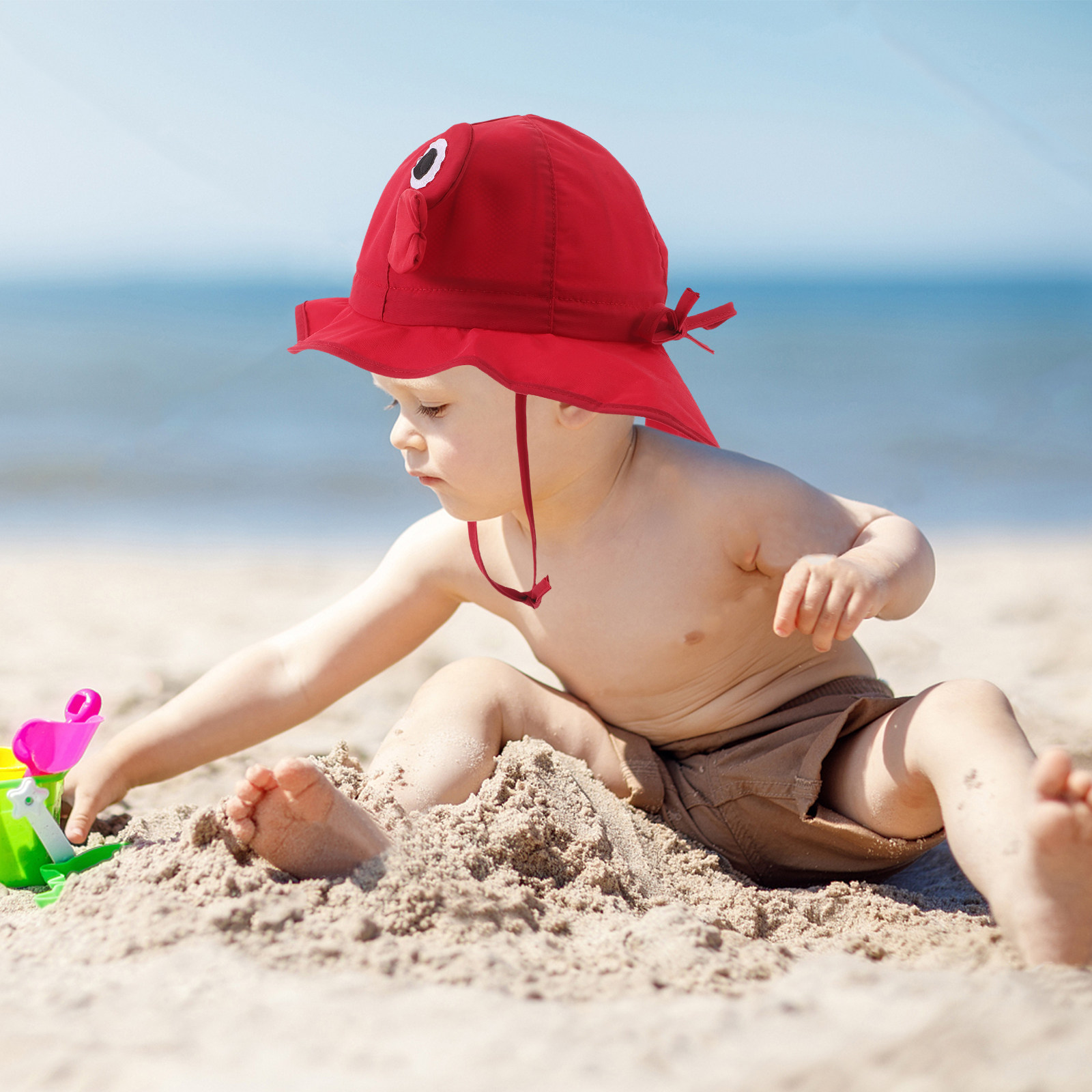Çocuklar için Geniş Kenarlı Gü - Kids Outdoor Hat incelemesi ve fiyatı