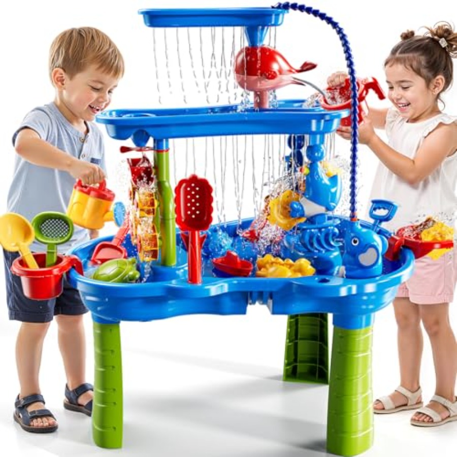 4-8 yaş arası çocuklar için aç - Kids Outdoor Sensory Table incelemesi ve fiyatı