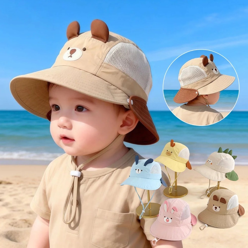 Sevimli Çizgi Film Bebek Plaj  - Kids Outdoor Hat incelemesi ve fiyatı